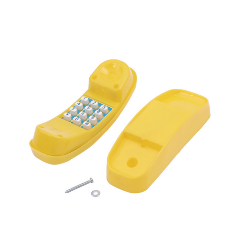Kültéri fa játszótér szimulált telefon