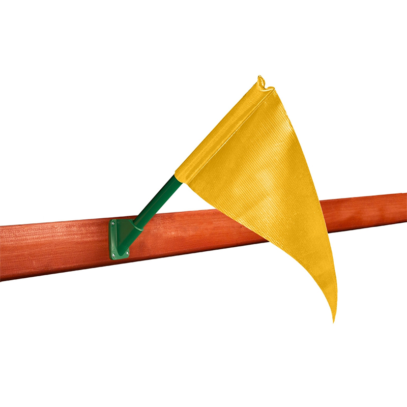 Flag & Base - sárga